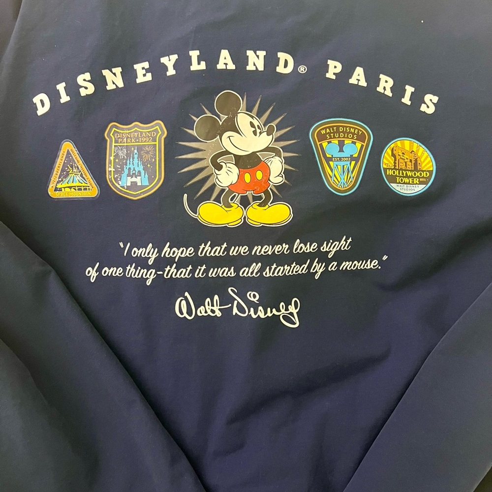 EXCLUSIVE Disneyland Paris Mickey Mouse Jacket